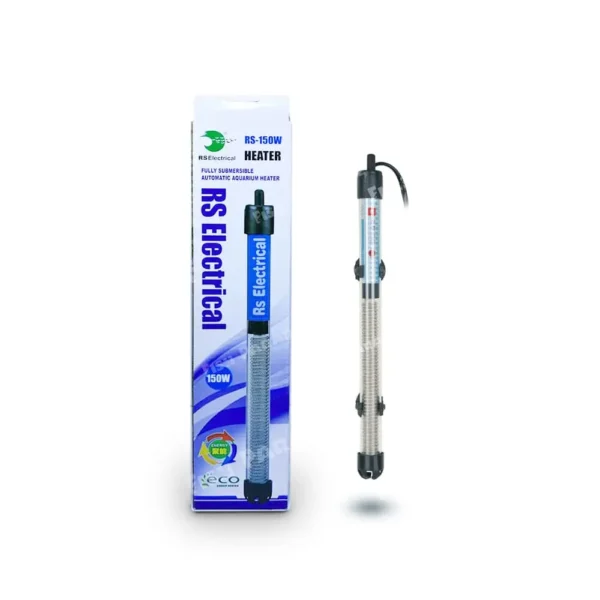 Auto Aquarium Heater, RS Electrical Aquarium Heater 150 Watt - Precise Temperature Control for Fish Tanks