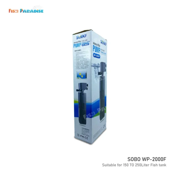 Aquarium Filter SOBO WP 2000F, Power Filter Aquarium Filter SOBO WP 2000F, Power Filter