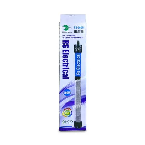 Auto Aquarium Heater, RS Electrical Aquarium Heater 300 Watt - Precise Temperature Control for Fish Tanks